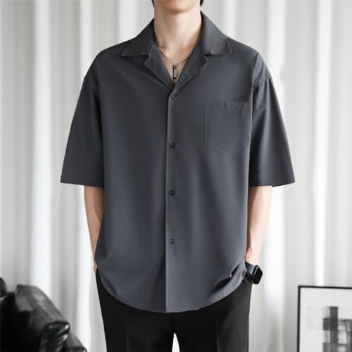 Ice Silk Collar T Shirts