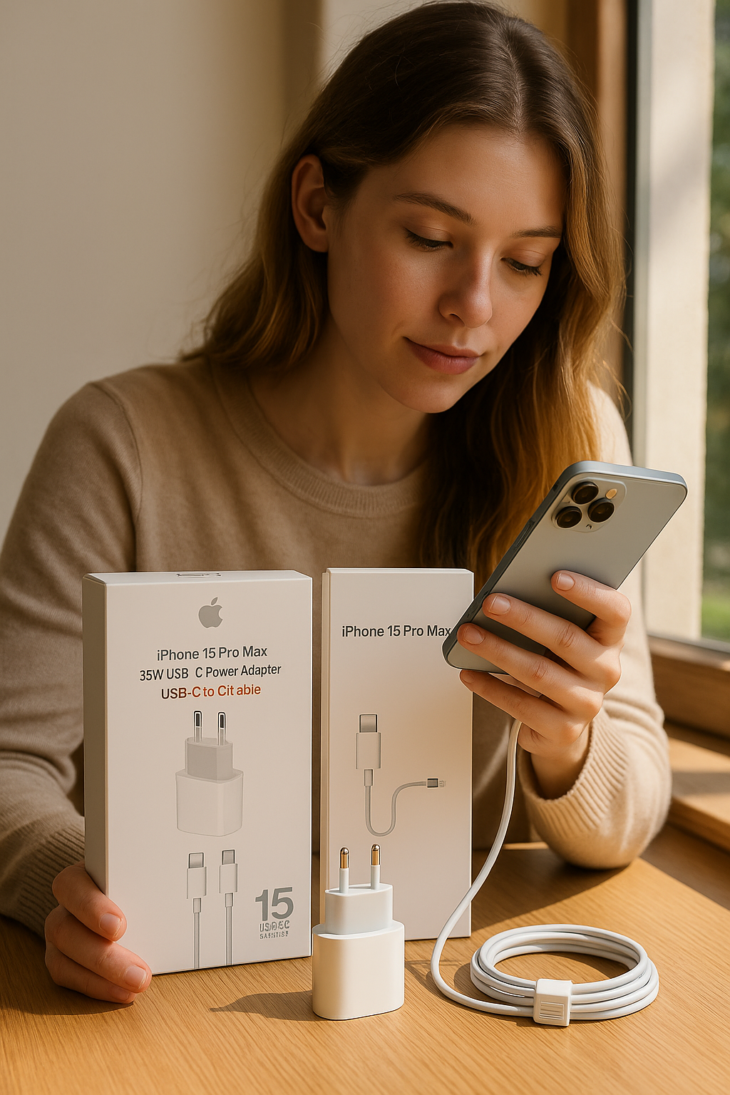 USB-C Power Adapter Set for iPhone